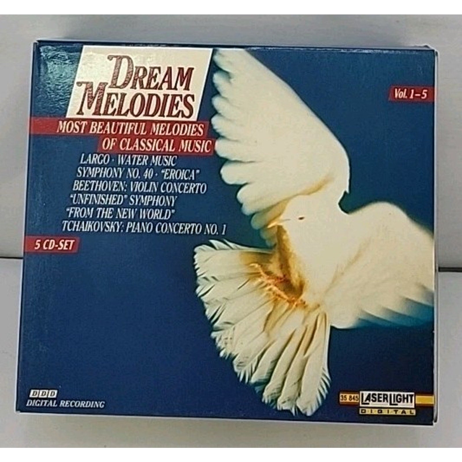 Dream Melodies Vol. 1-5 by Various (CD, 1992)