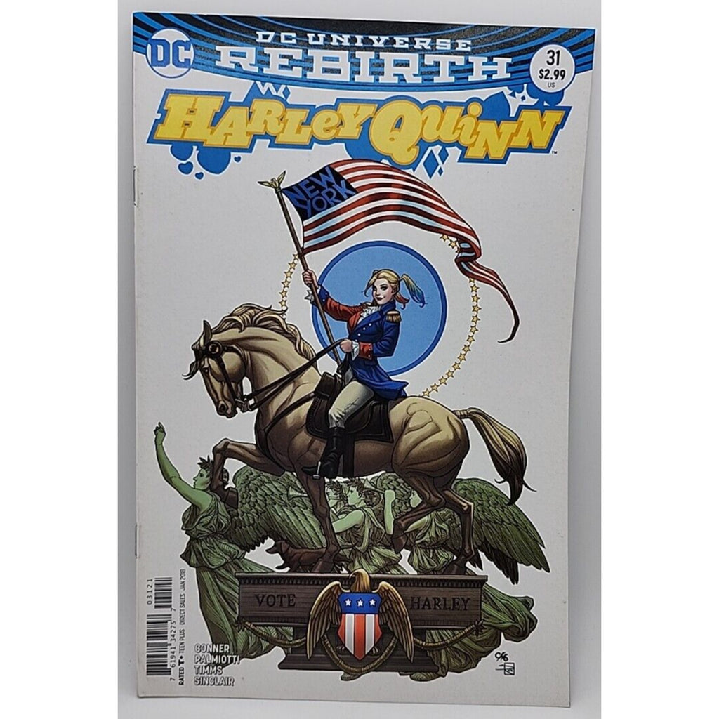 Harley Quinn #31 Frank Cho Variant Comic DC 2018 Rebirth Amanda Conner Palmiotti