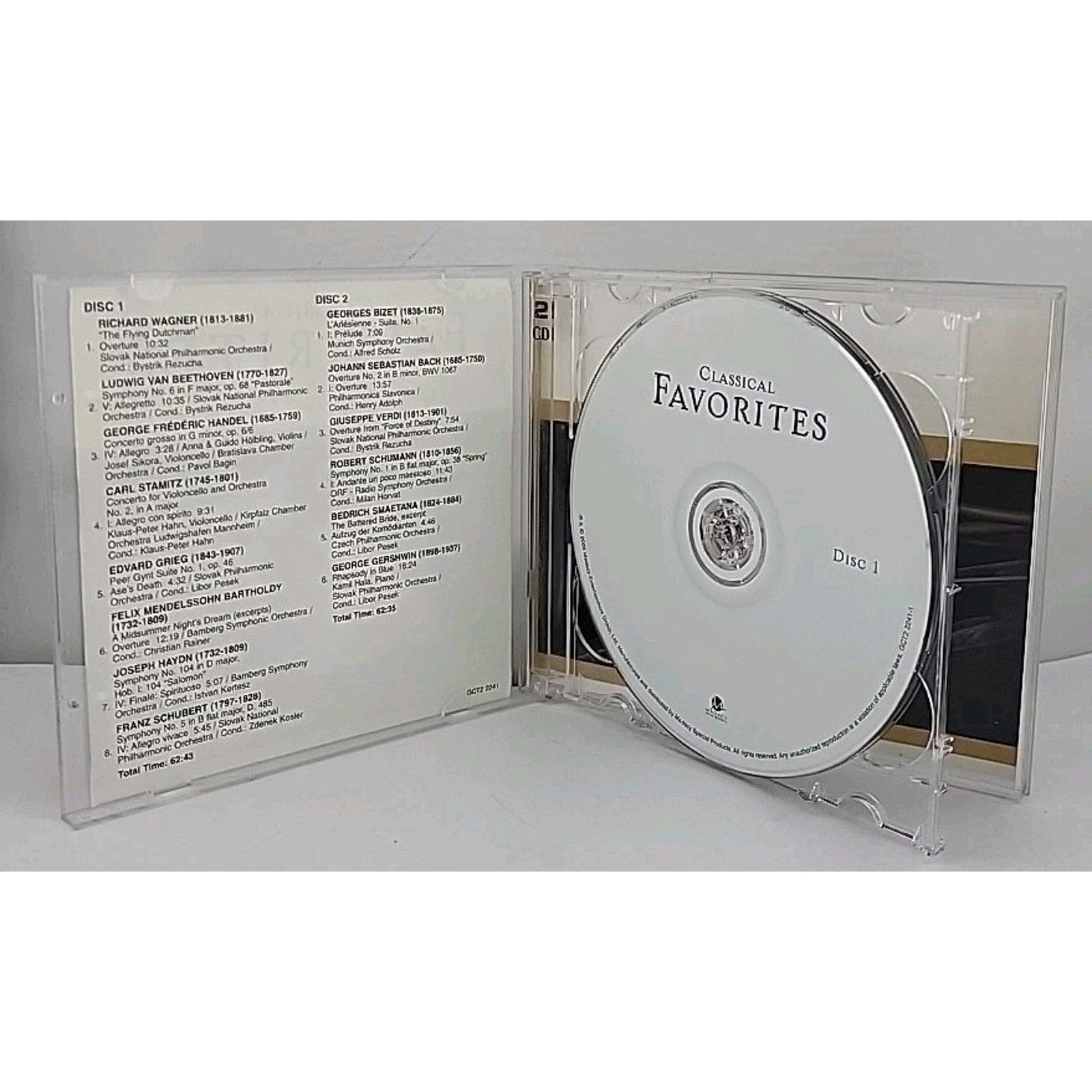 Classical Favorites by Wagner / Grieg / Verdi (CD, 2004)