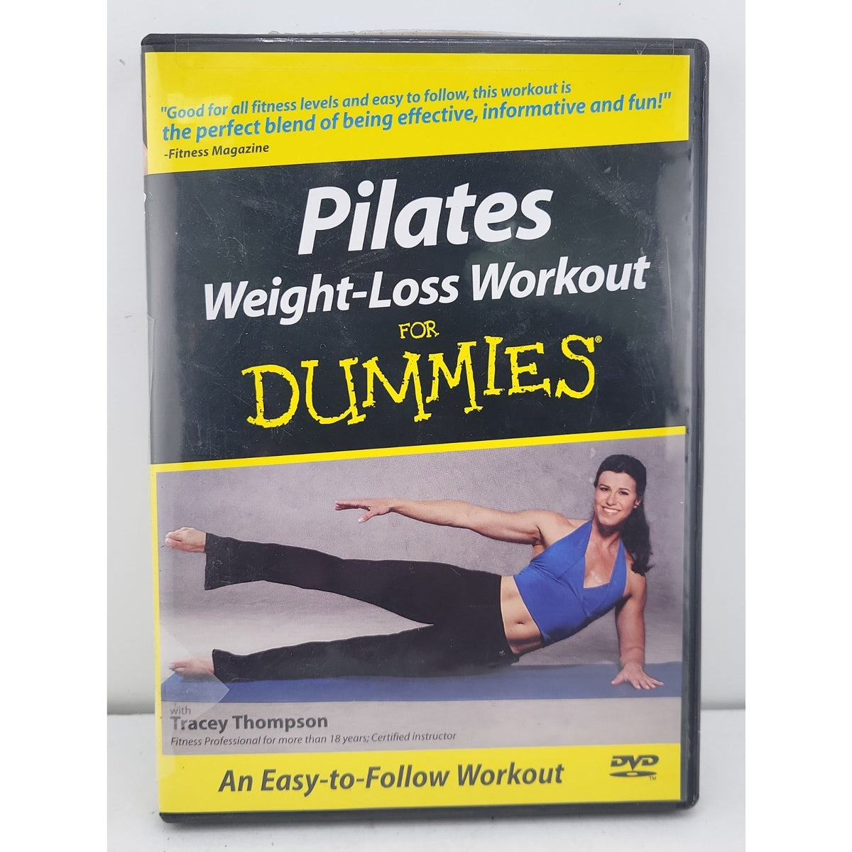 Pilates Weight Loss Workout for Dummies (DVD, 2004)