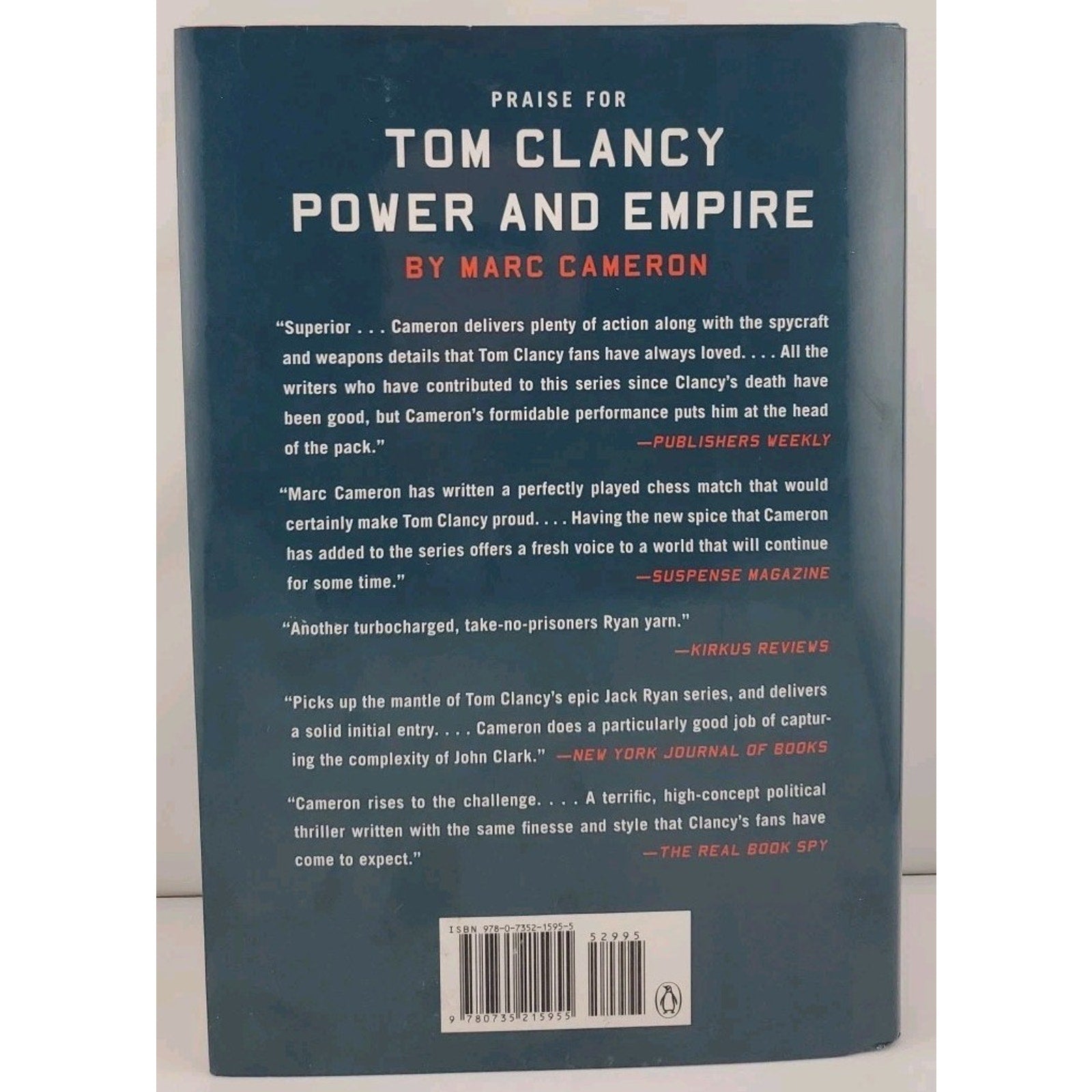Tom Clancy Oath of Office by Marc Cameron (2018, Hardcover)