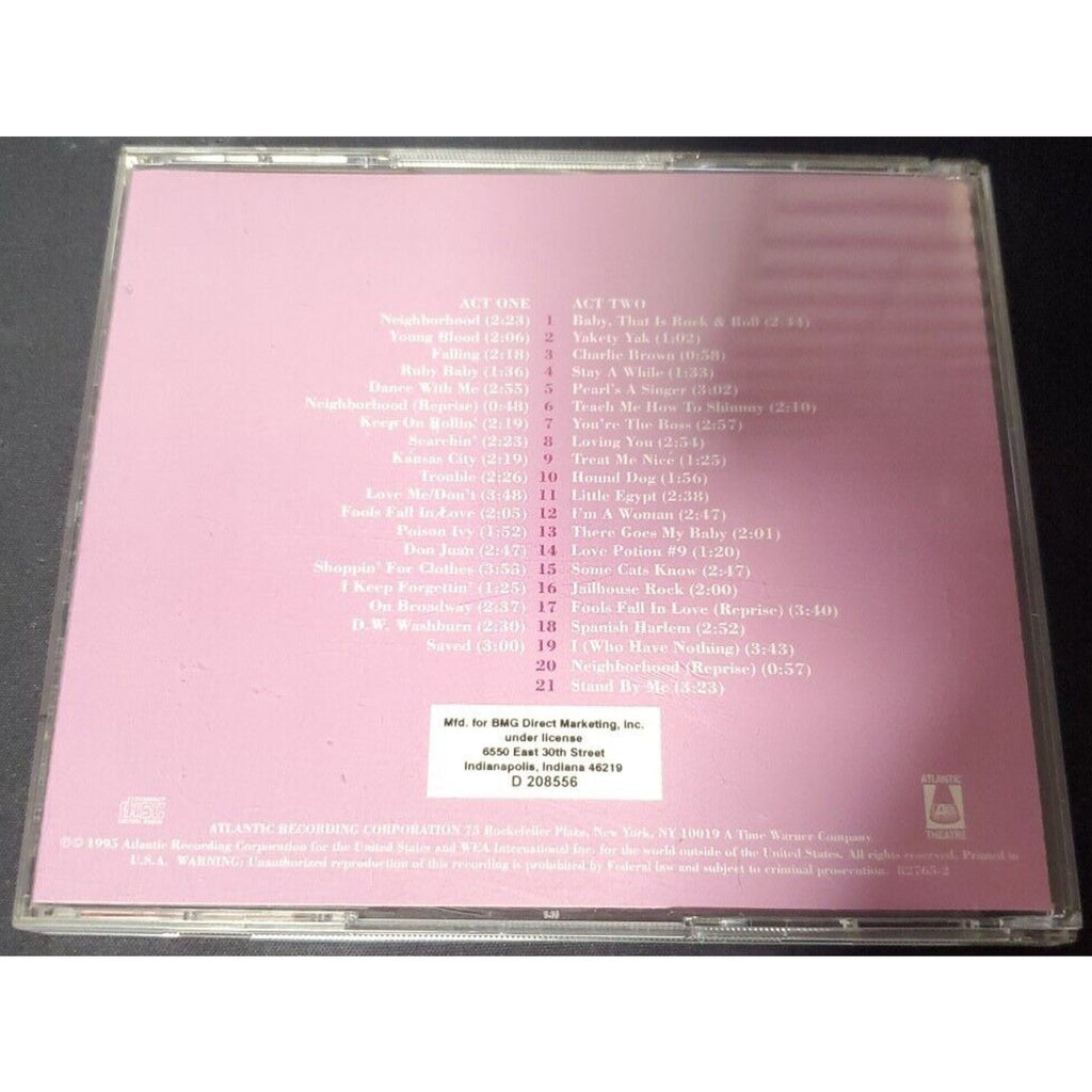 Smokey Joe's Cafe The Songs Of Leiber And Stoller (CD)
