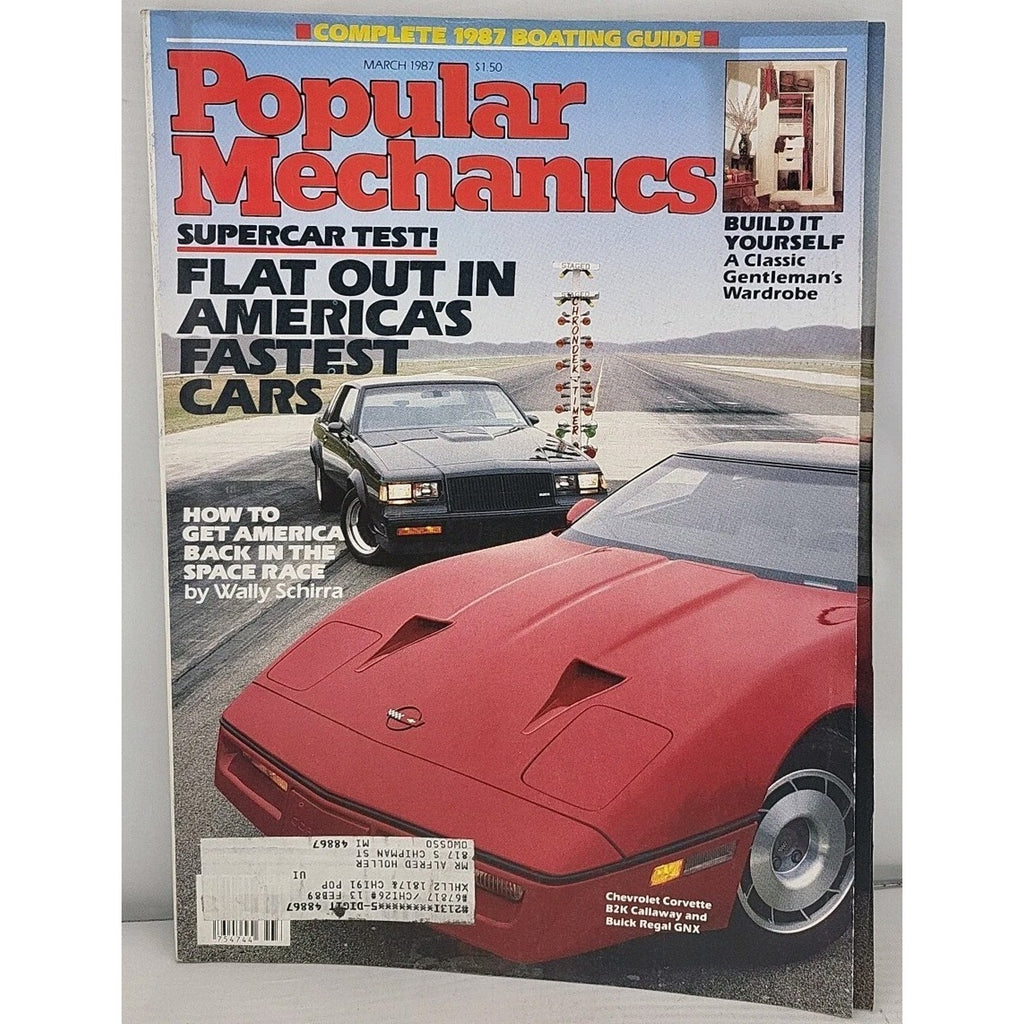 Popular Mechanics Magazine - March 1987 - Volume 164 No. 3