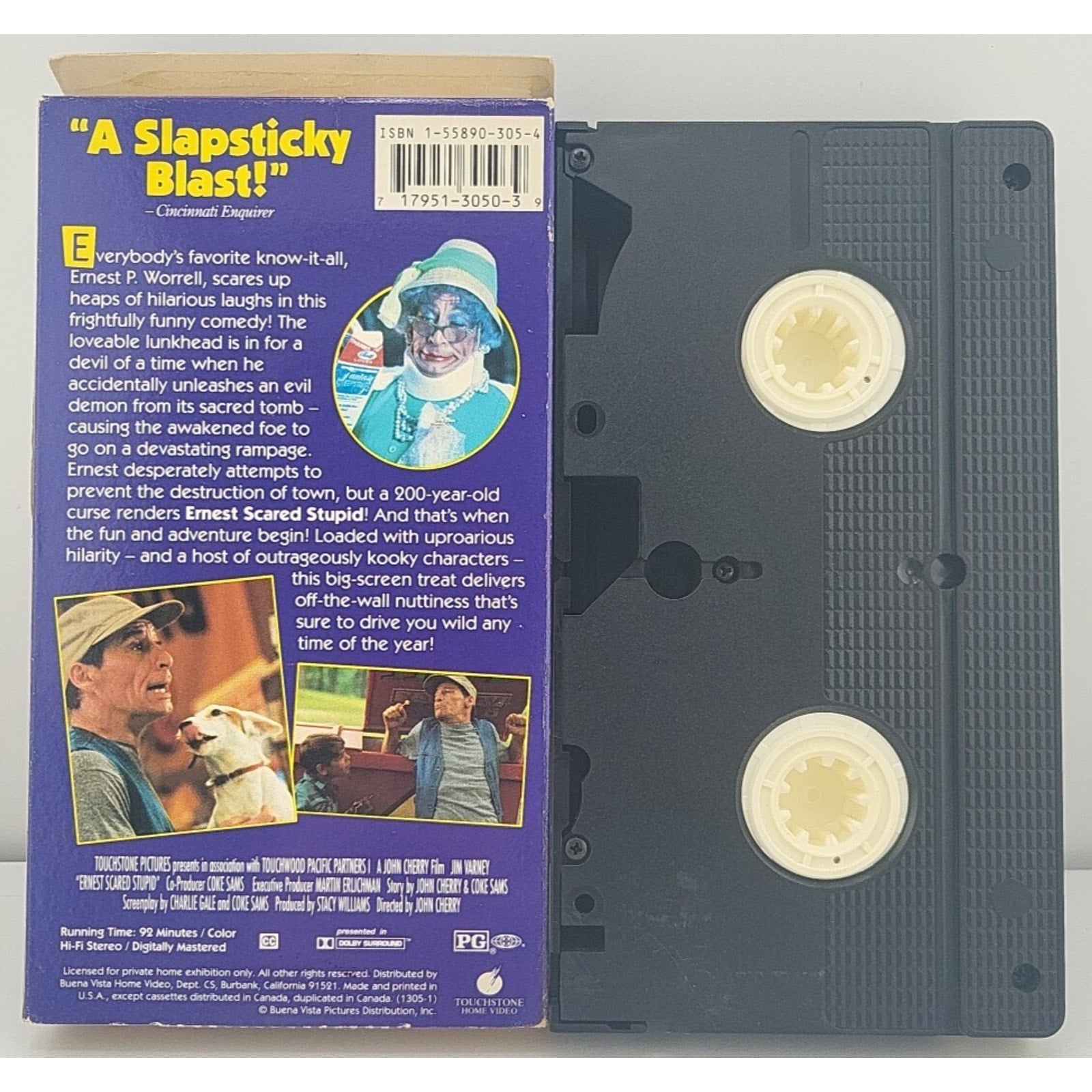 Ernest Scared Stupid (VHS, 1992)