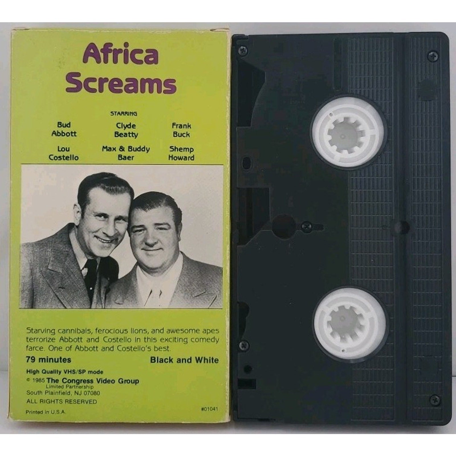Africa Screams (VHS)