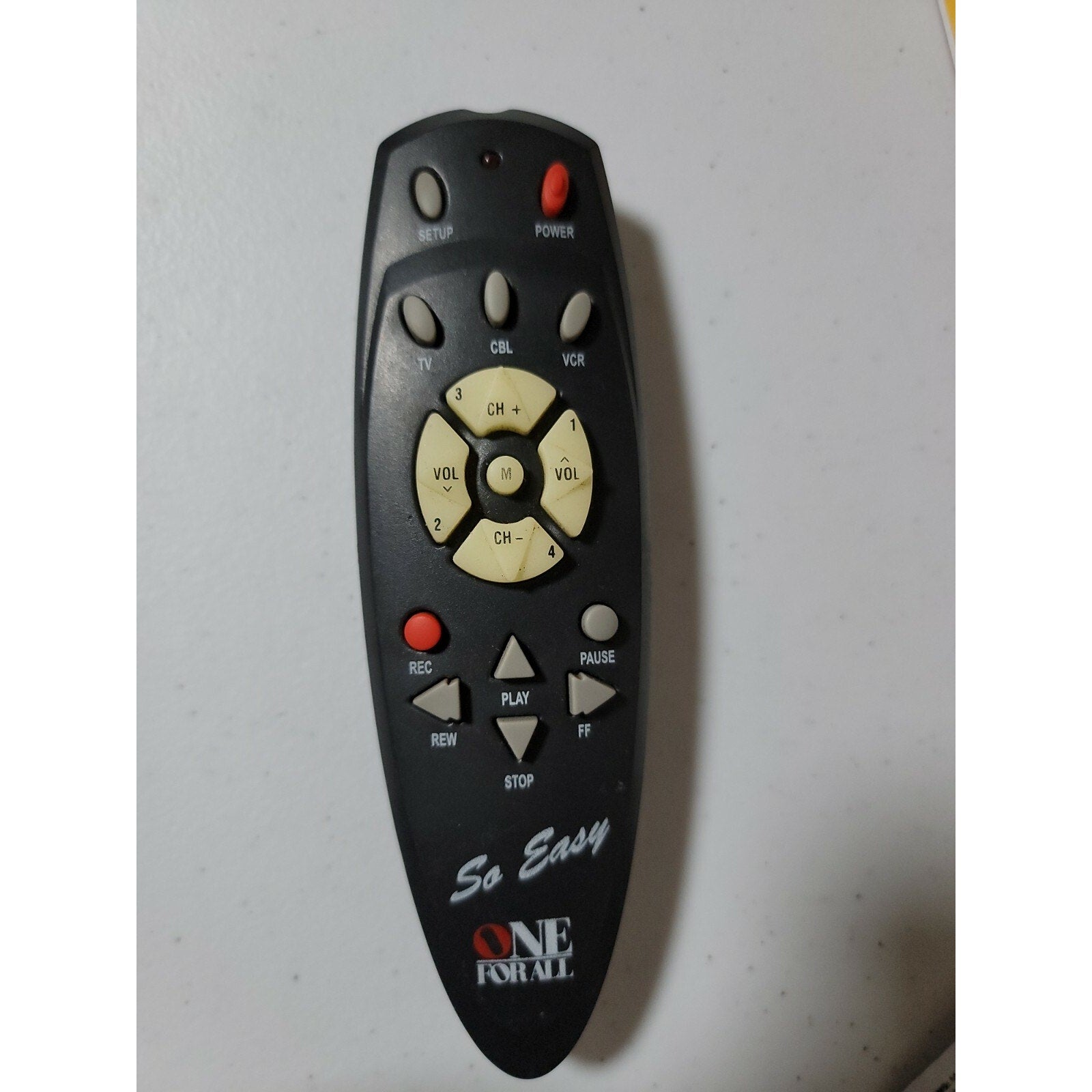 So Easy One For All TV Remote Control - Tested(Works)