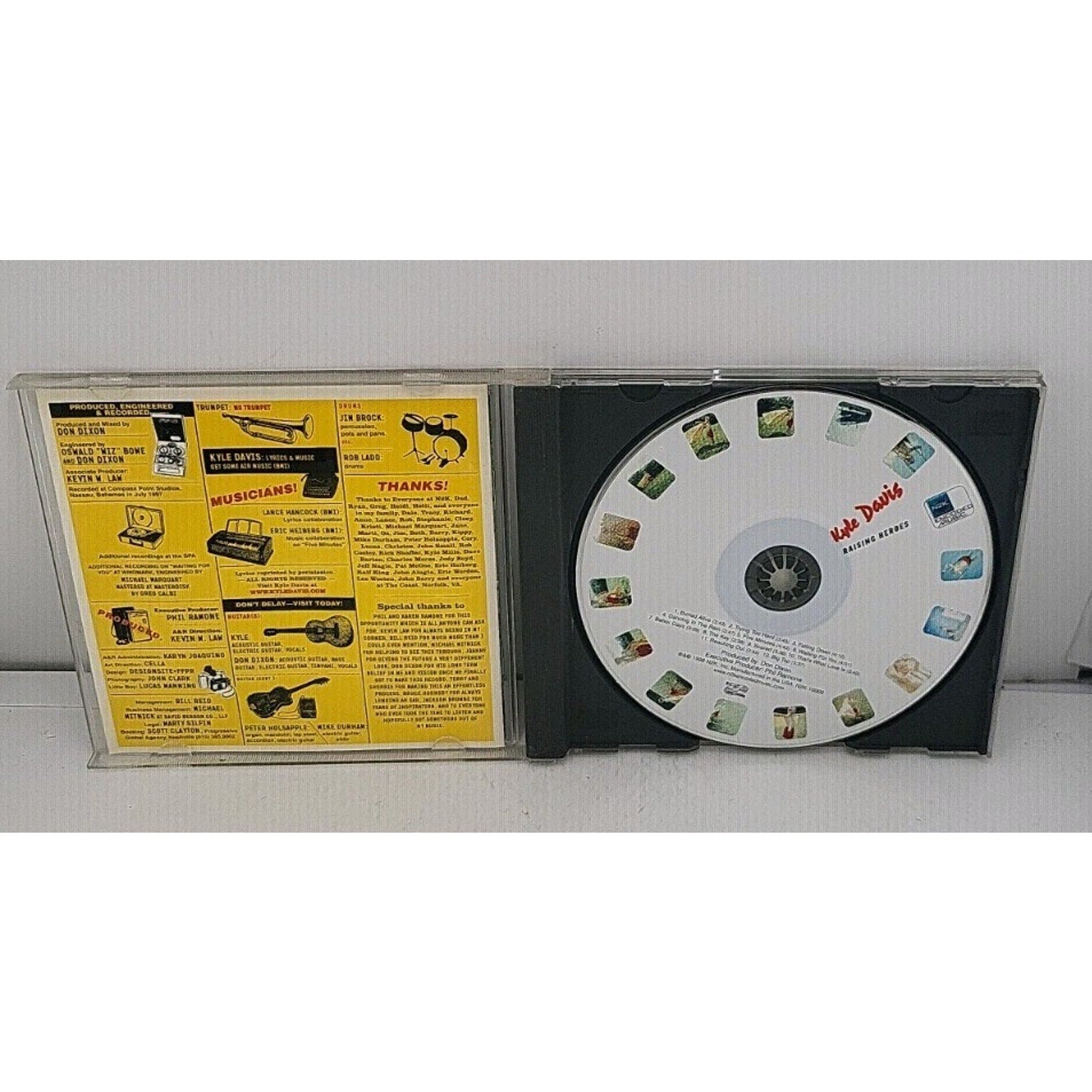 Raising Heroes by Kyle Davis (CD, Apr-1998, N-Coded Music)