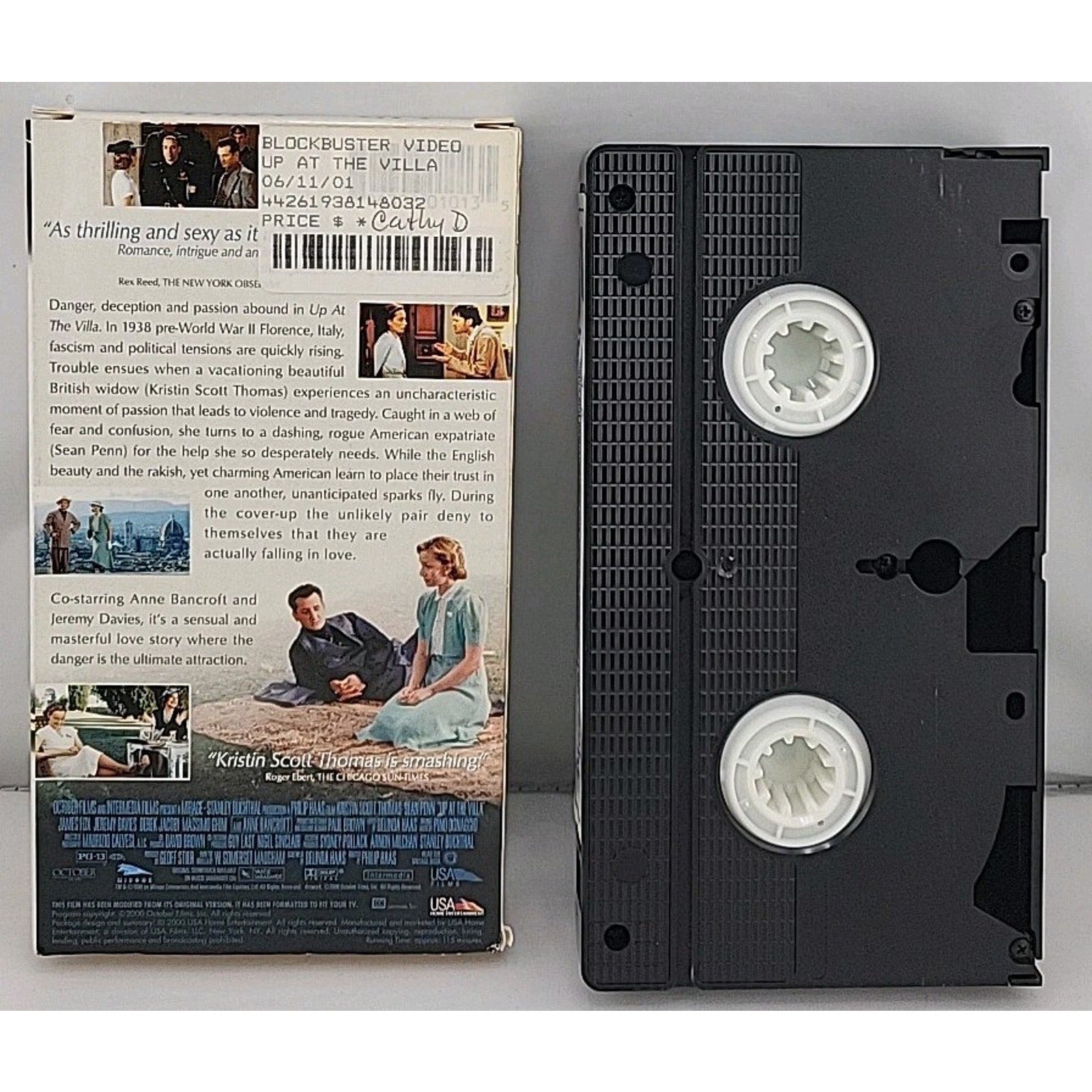 Up At The Villa (VHS)