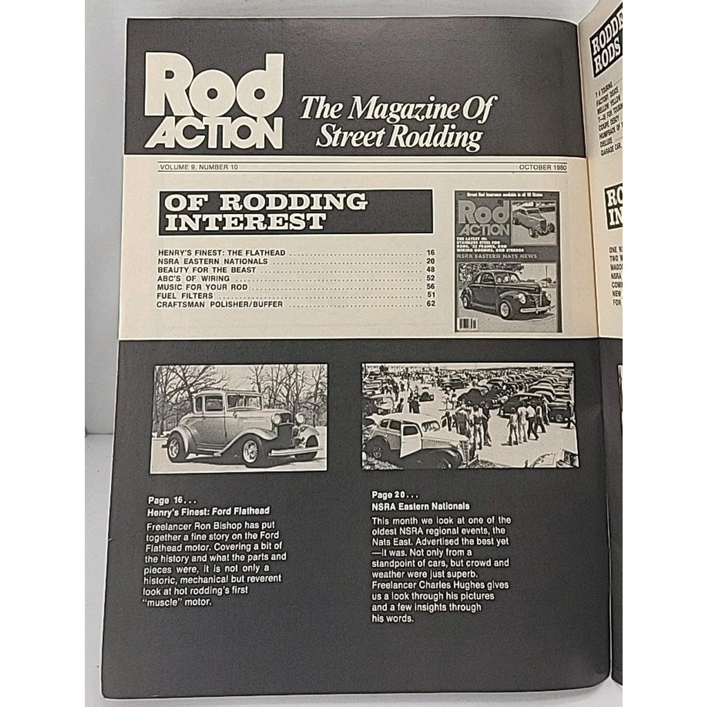 Rod Action Magazine - October 1980 - Vol. 9 No. 10