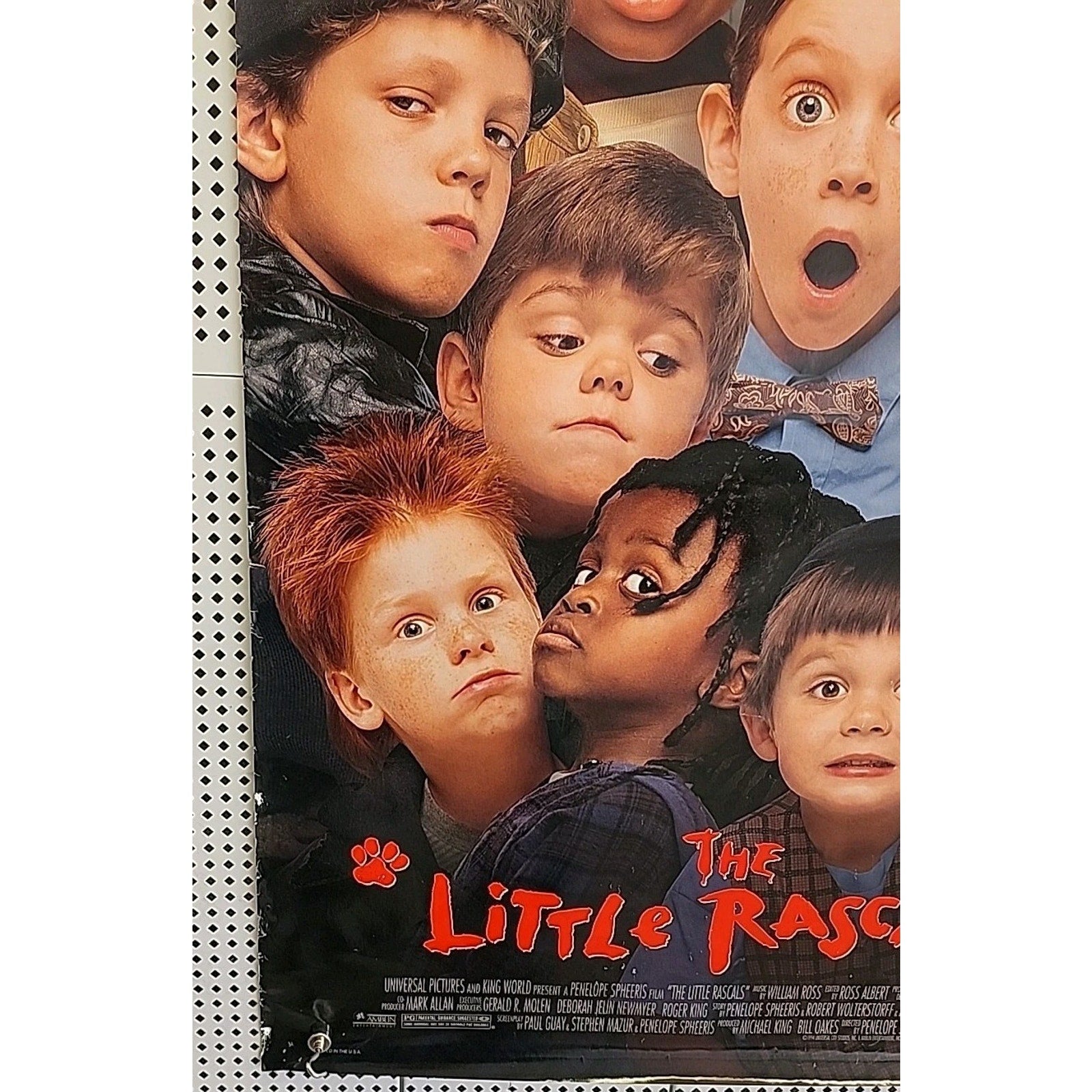 The Little Rascals Movie Poster SS 27x40 Original One Sheet 1994