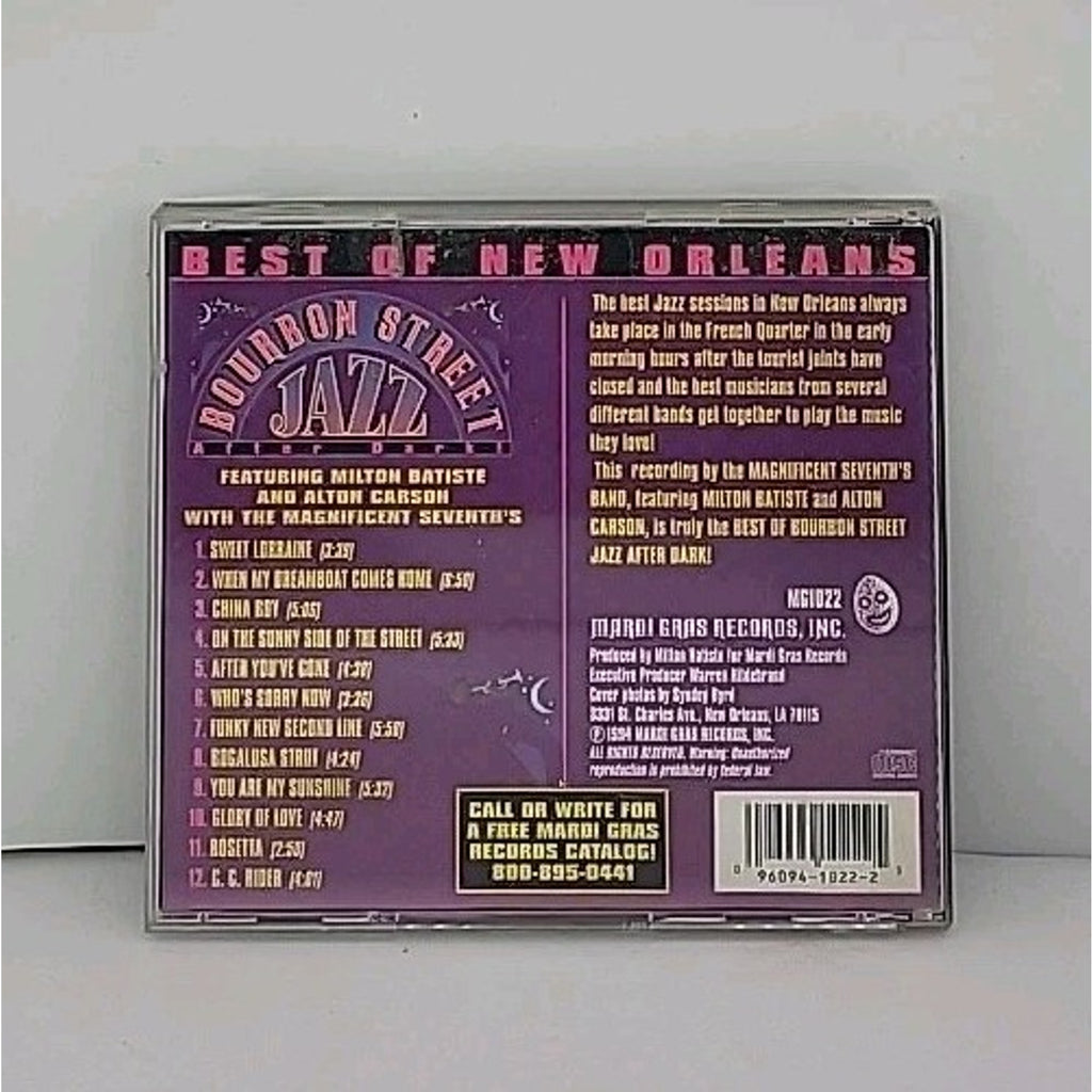Best of Bourbon St.Jazz after Dark by Magnificent Seventh's (CD, 1994)