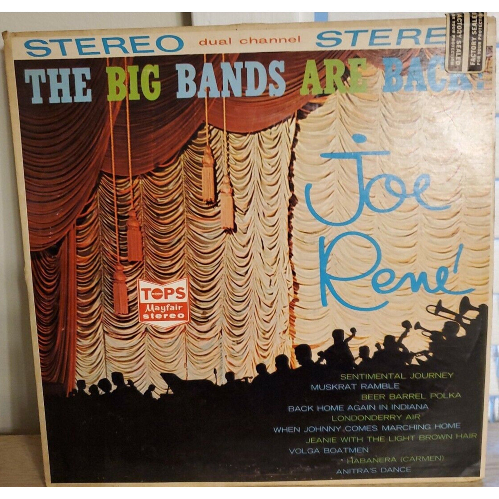 Joe Rene "The Big Bands Are Back" TOPS LP