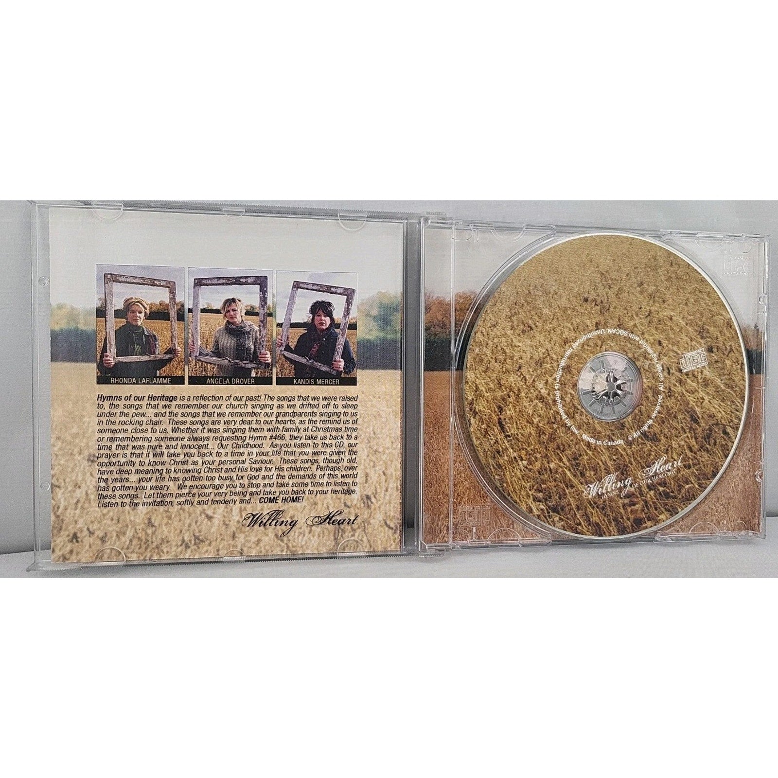 Willing Heart - Hymns Of Our Heritage CD