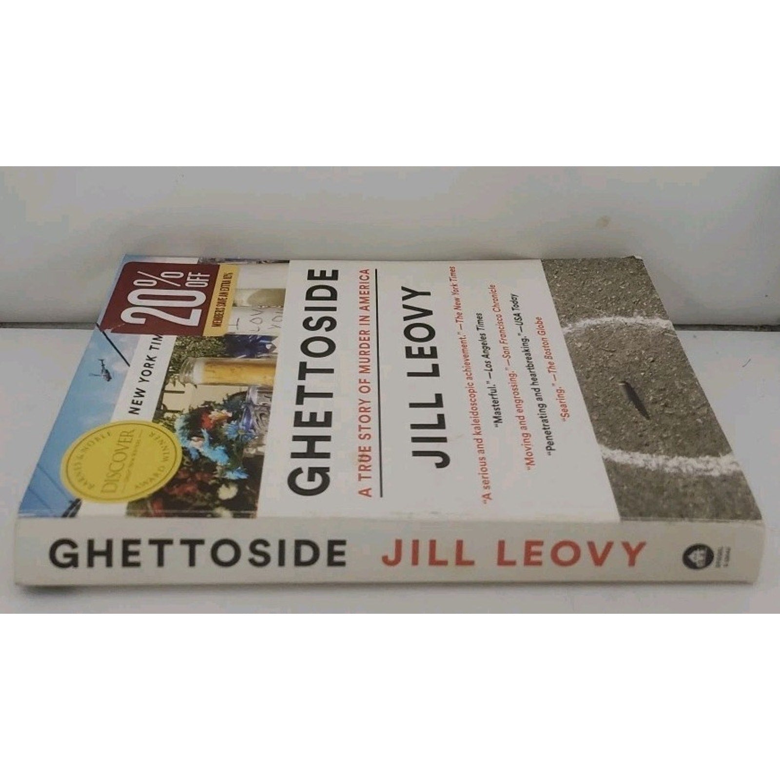 Ghettoside : A True Story of Murder in America by Jill Leovy (2015, Trade...