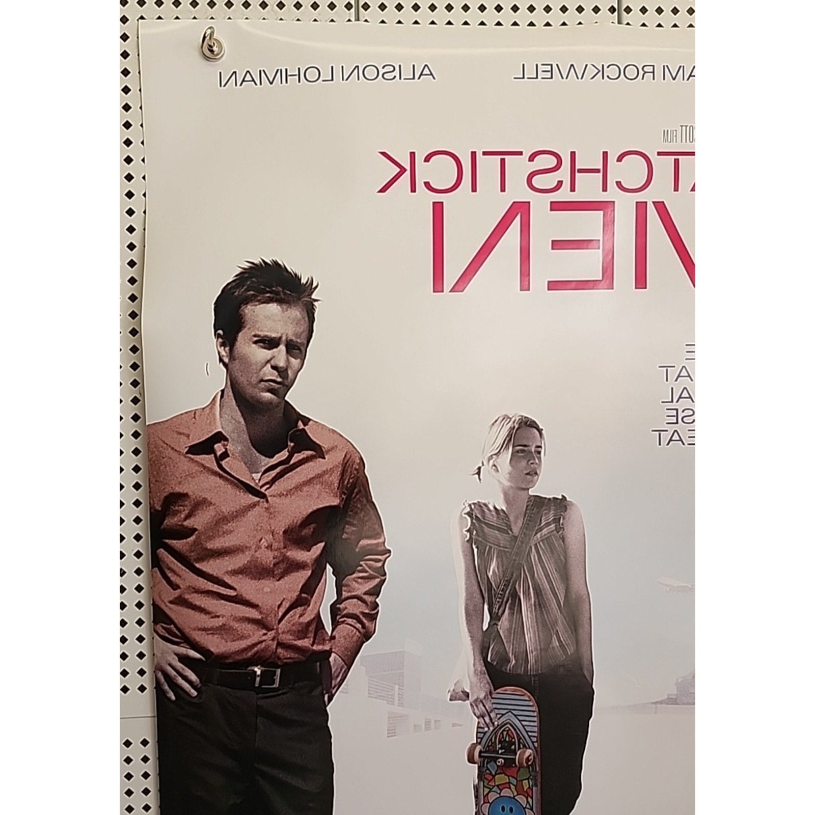 Matchstick Men 27x40 Two Sided Movie Theater Poster