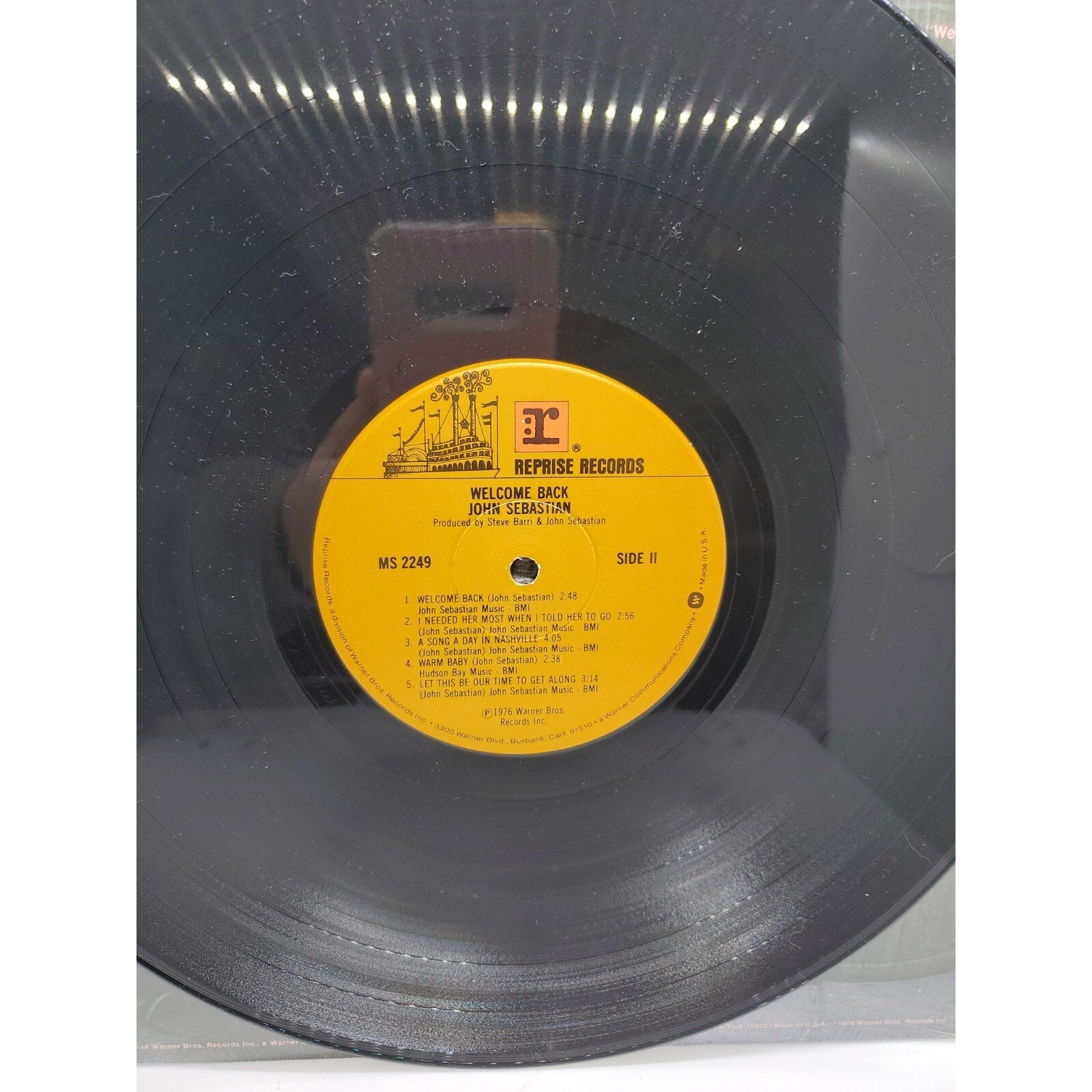 John Sebastian "Welcome Back" (Record)