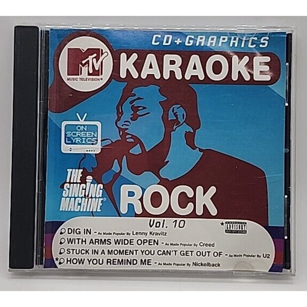 Karaoke: Mtv Rock 10 - Audio CD By Various Artists