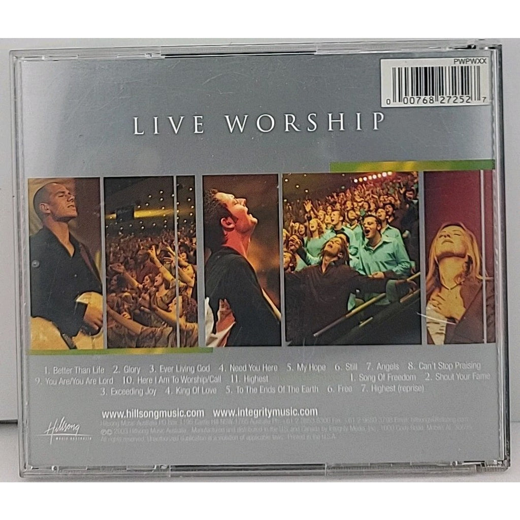 Hillsong Hope Live Worship 2 CD Album