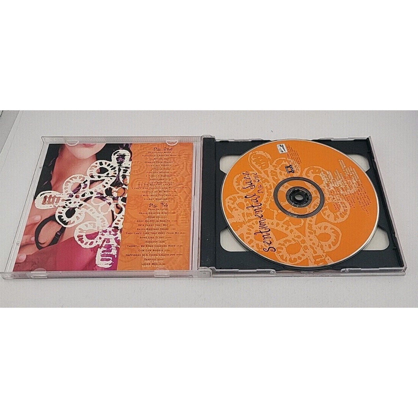 Sentimental Jazz by Various Artists (CD, Feb-1999, 2 Discs, Columbia River)