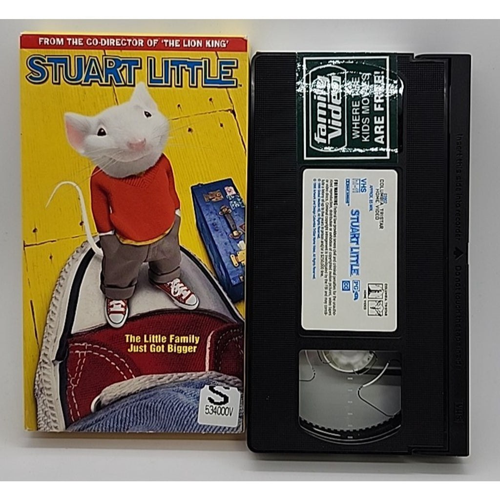 Stuart Little (VHS, 2000, Slipsleeve, Closed Captioned)