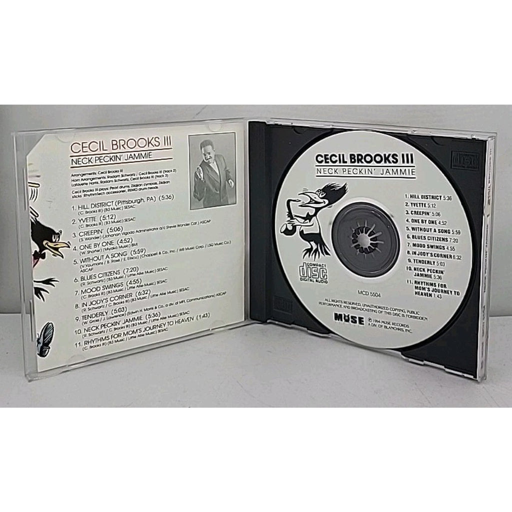 Neck Peckin' Jammie by Cecil Brooks III (CD, Oct-1994, Muse (USA))