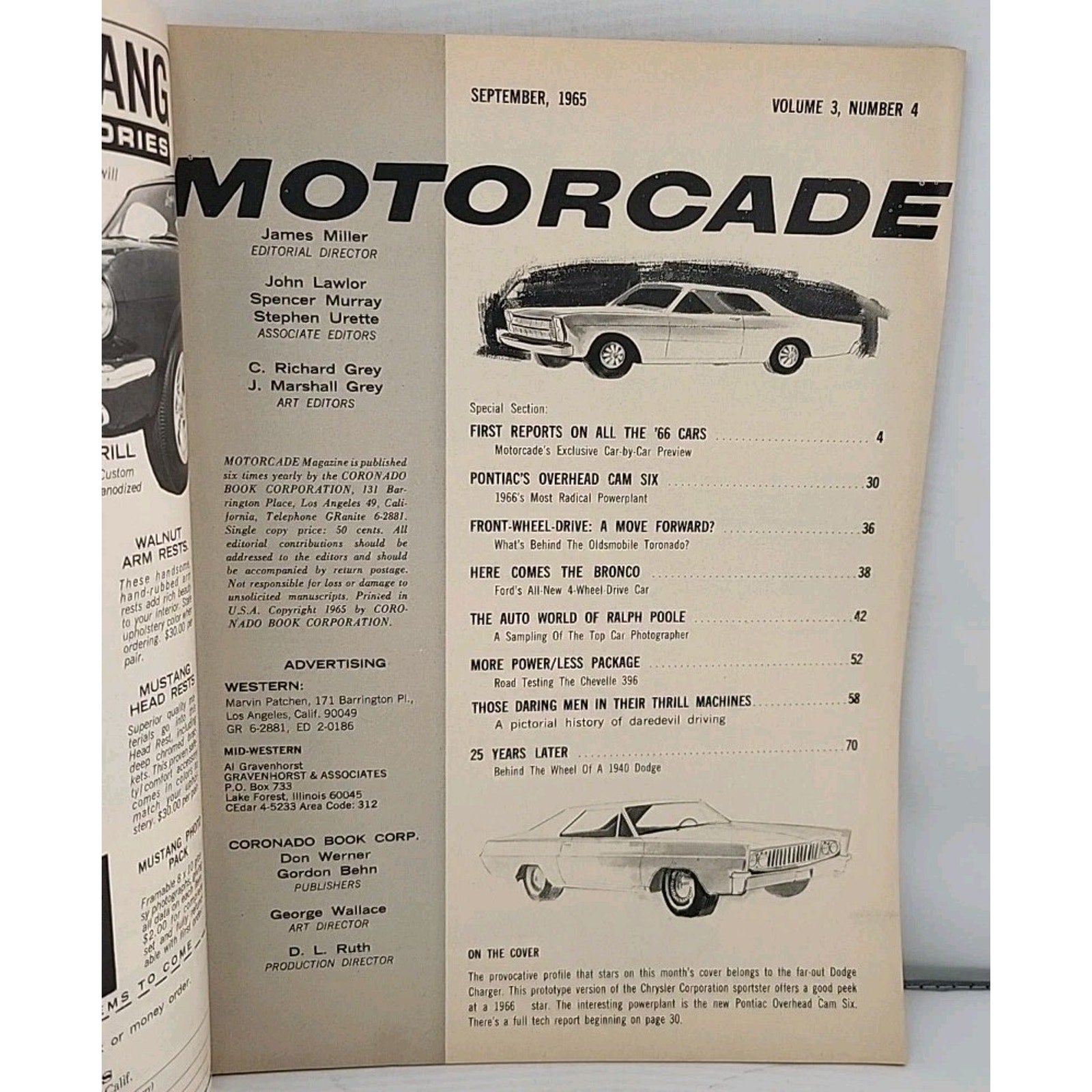 Motorcade Magazine September 1965 Ford 4-Wheel Drive