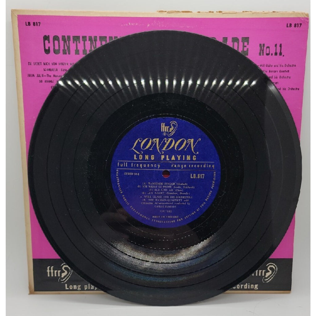 Continental Hit Parade Vol No. 11 Record