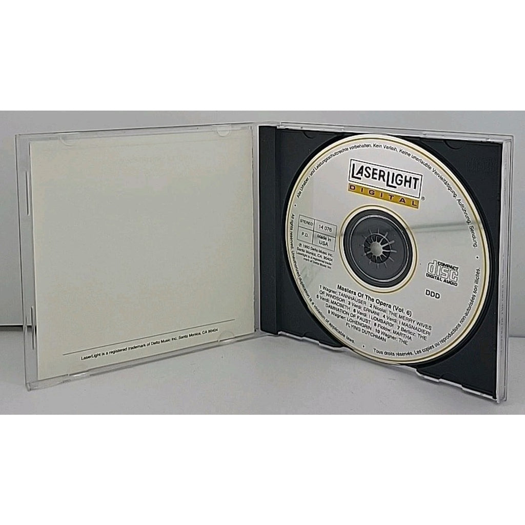 Masters Of The Opera Vol. 6 by Various (CD, 1993)