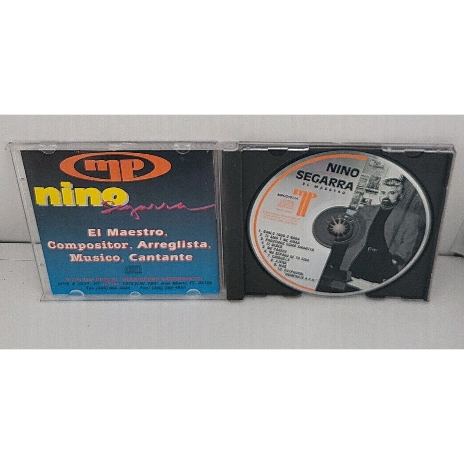 El Maestro by Nino Segarra (CD, 1994, Musical Productions)