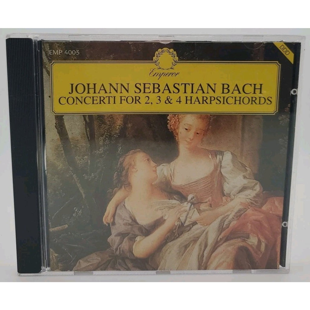 JoHann Sebastian Bach Concerti 2,3 & 4 (CD) Harpsichords 1993