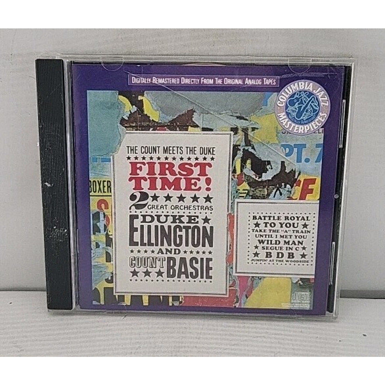 First Time! The Count Meets the Duke by Count Basie/Duke Ellington (CD,...