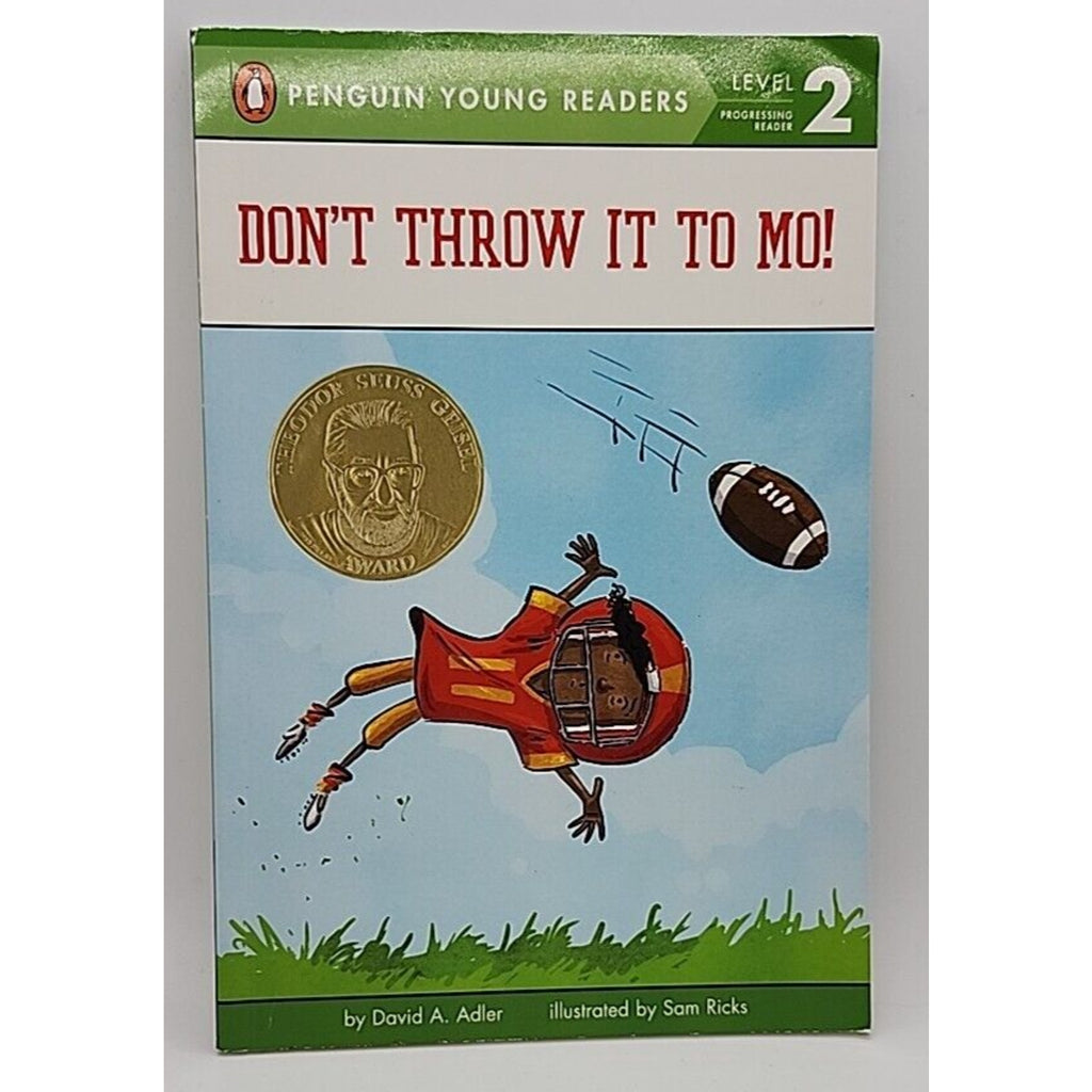 Don't Throw It to Mo! by David A. Adler (2016, Trade Paperback)