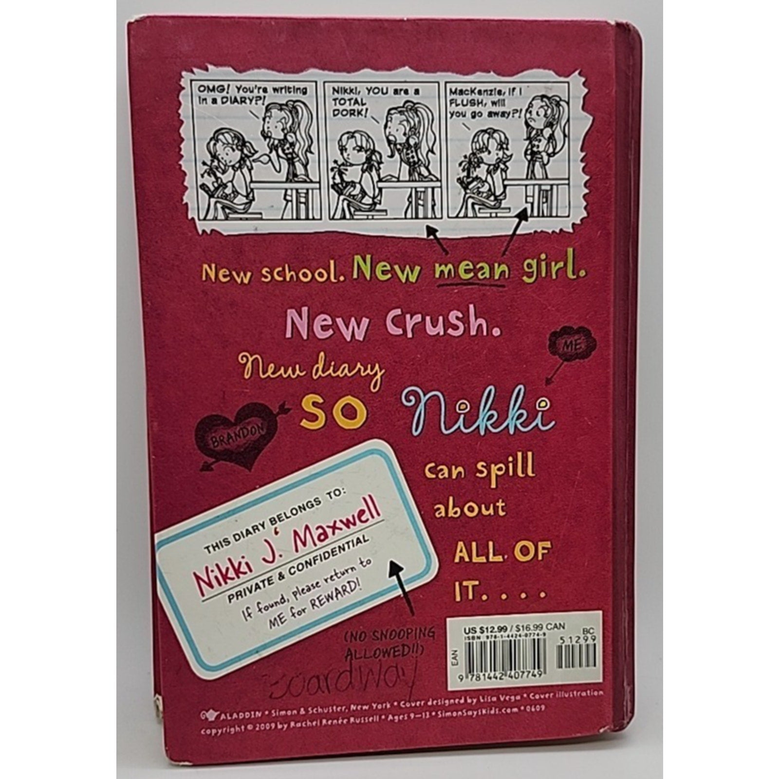 Dork diaries Tales from a NOT-SO-Fabulous Life - Hardcover