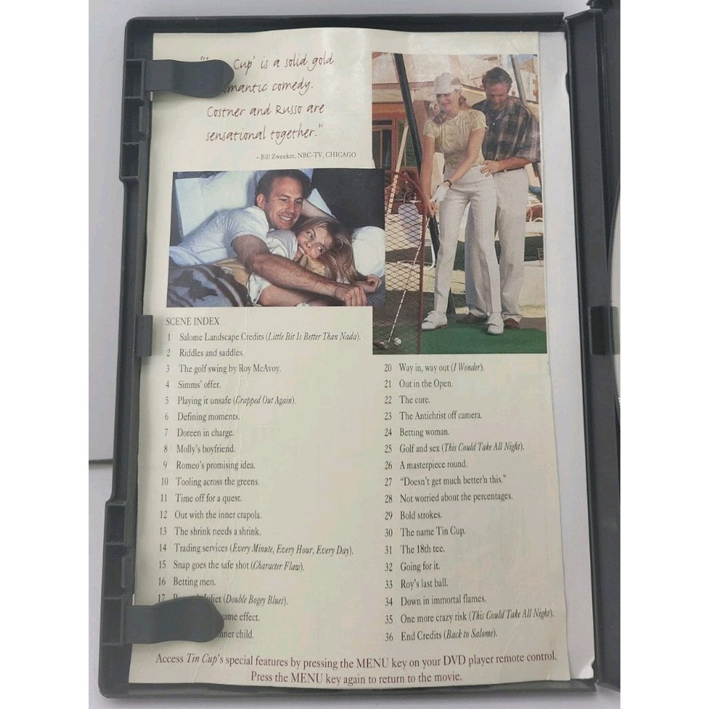 Tin Cup (DVD, 1996)