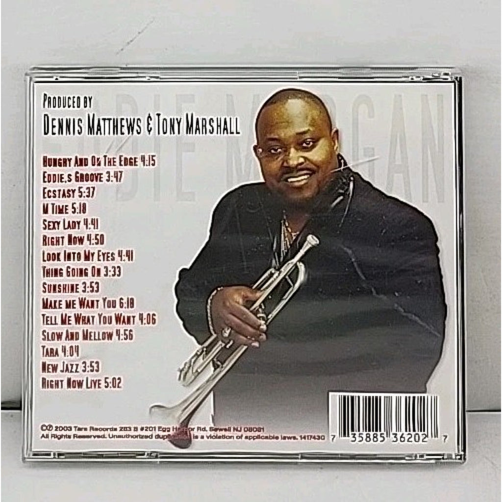 Hungry And On The Edge - Eddie Morgan CD *Signed*