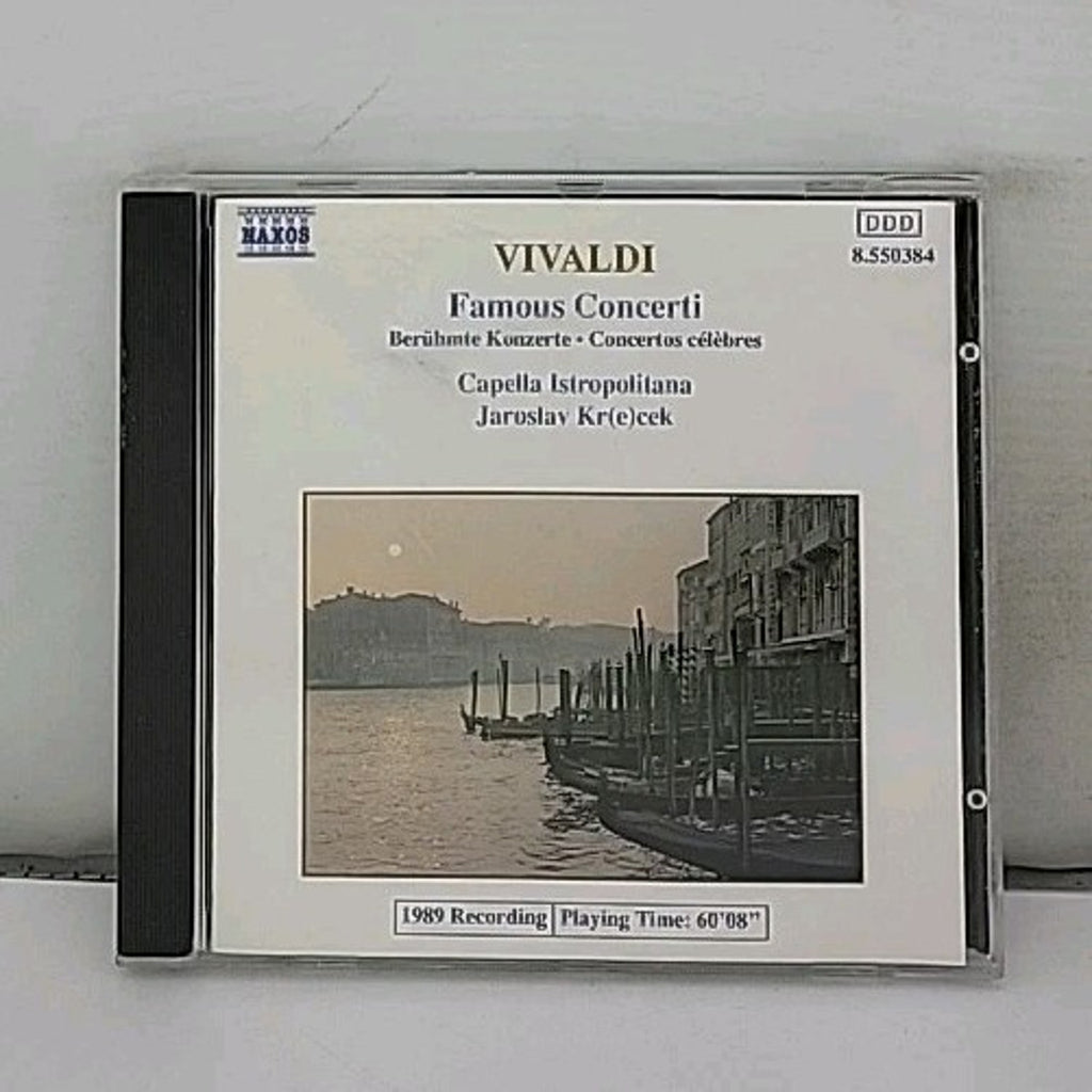 Famous Concerti by Vivaldi / Krechek (CD, 1992)