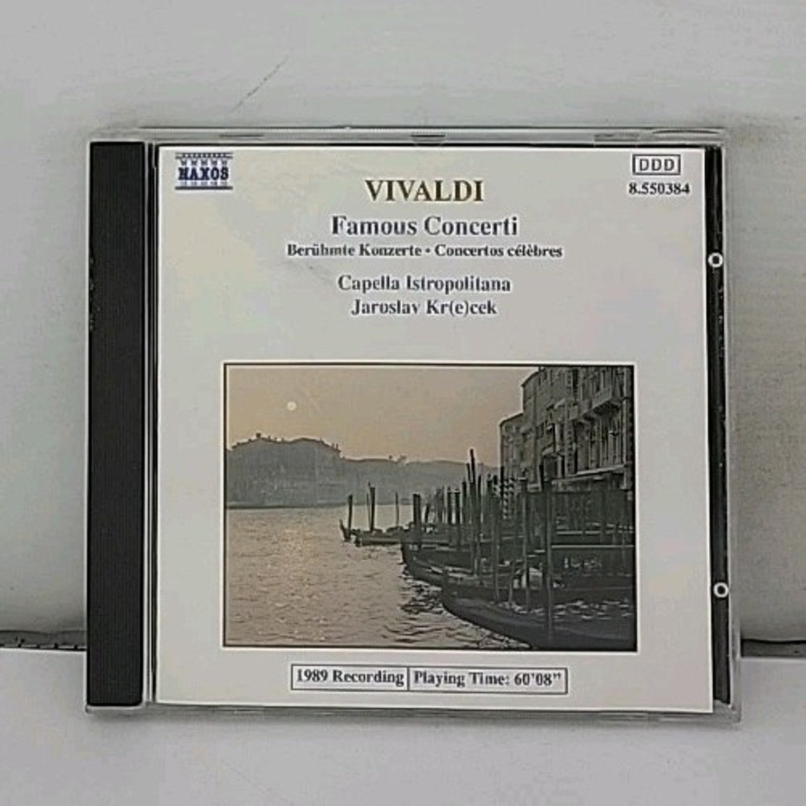 Famous Concerti by Vivaldi / Krechek (CD, 1992)