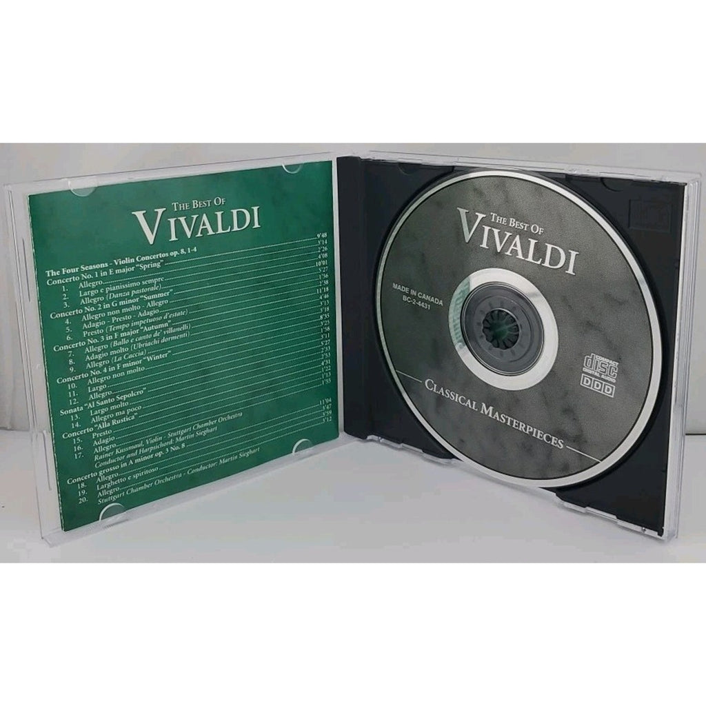 Classical Masterpieces: The Best Of Vivaldi - Music CD - Various - 1998-06-29 -