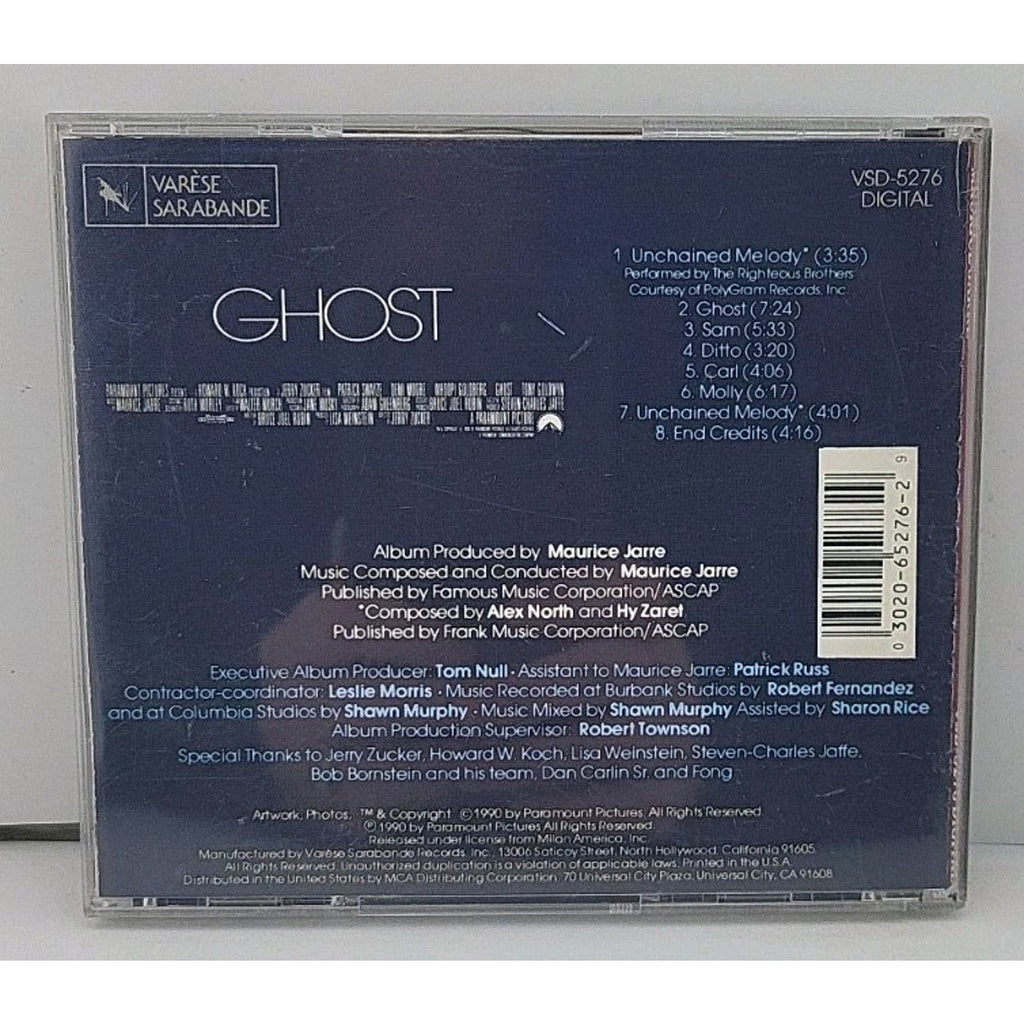Ghost [Original Motion Picture Soundtrack] by Maurice Jarre (CD, Jul-1990,...
