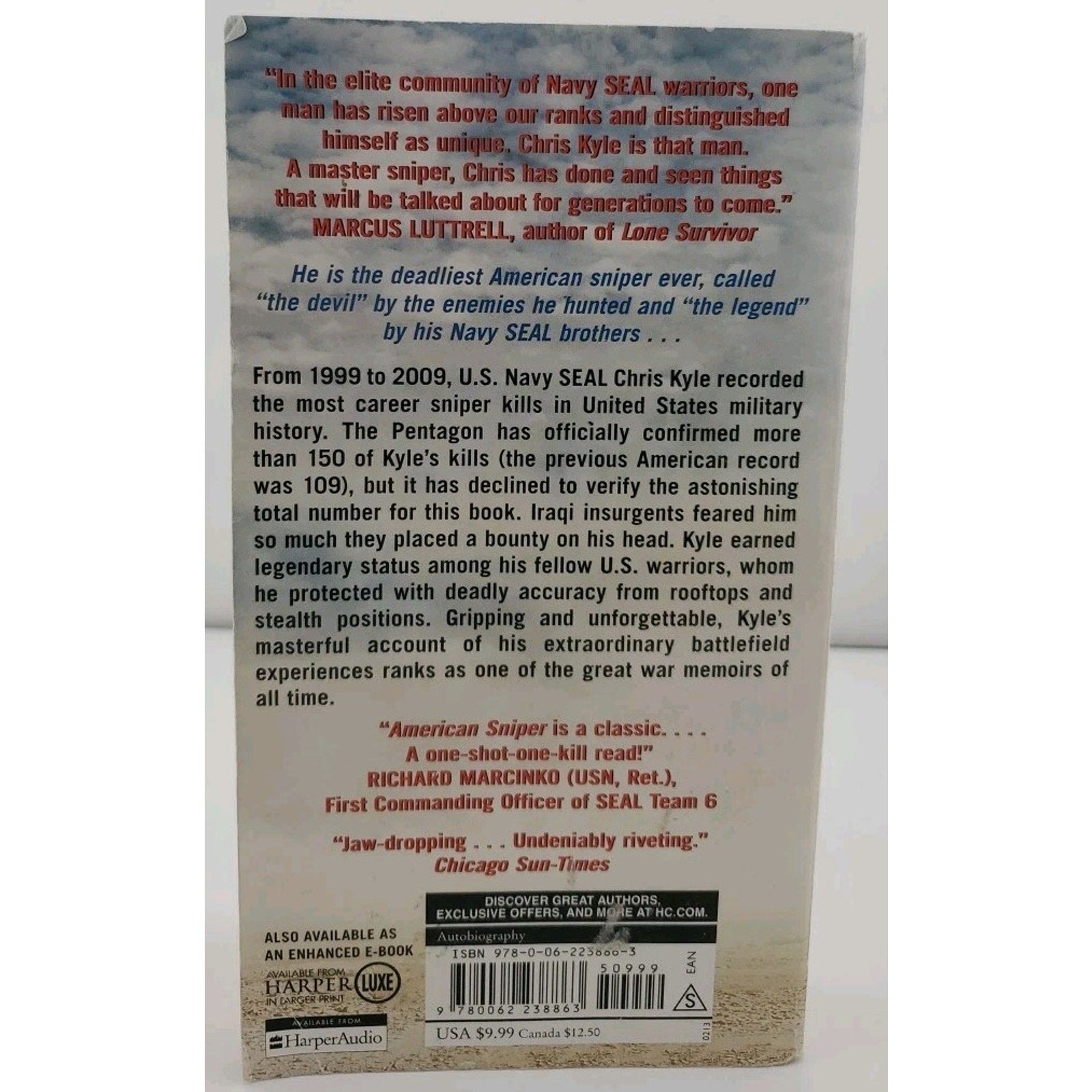 American Sniper : The Autobiography of the Most Lethal Sniper in U. S. Military