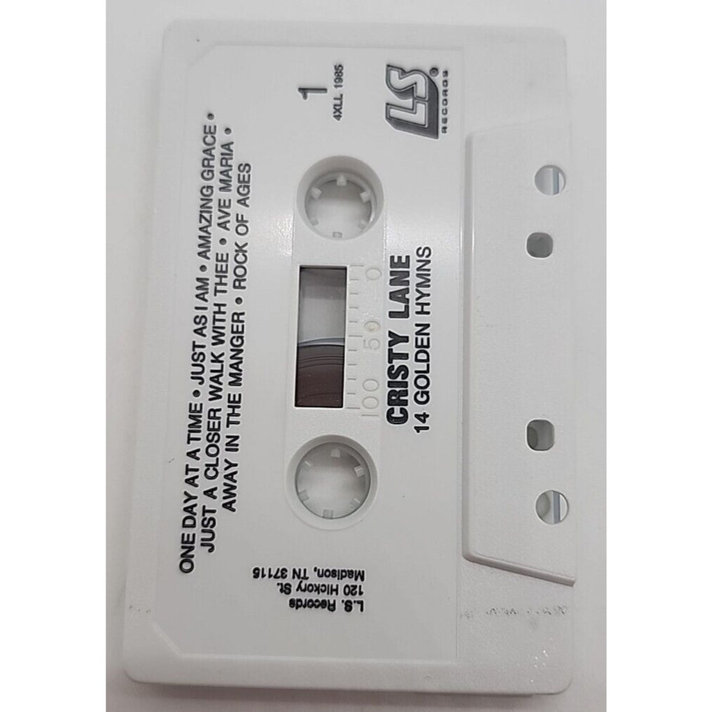 Cristy Lane 14 Golden Hymns (Cassette)