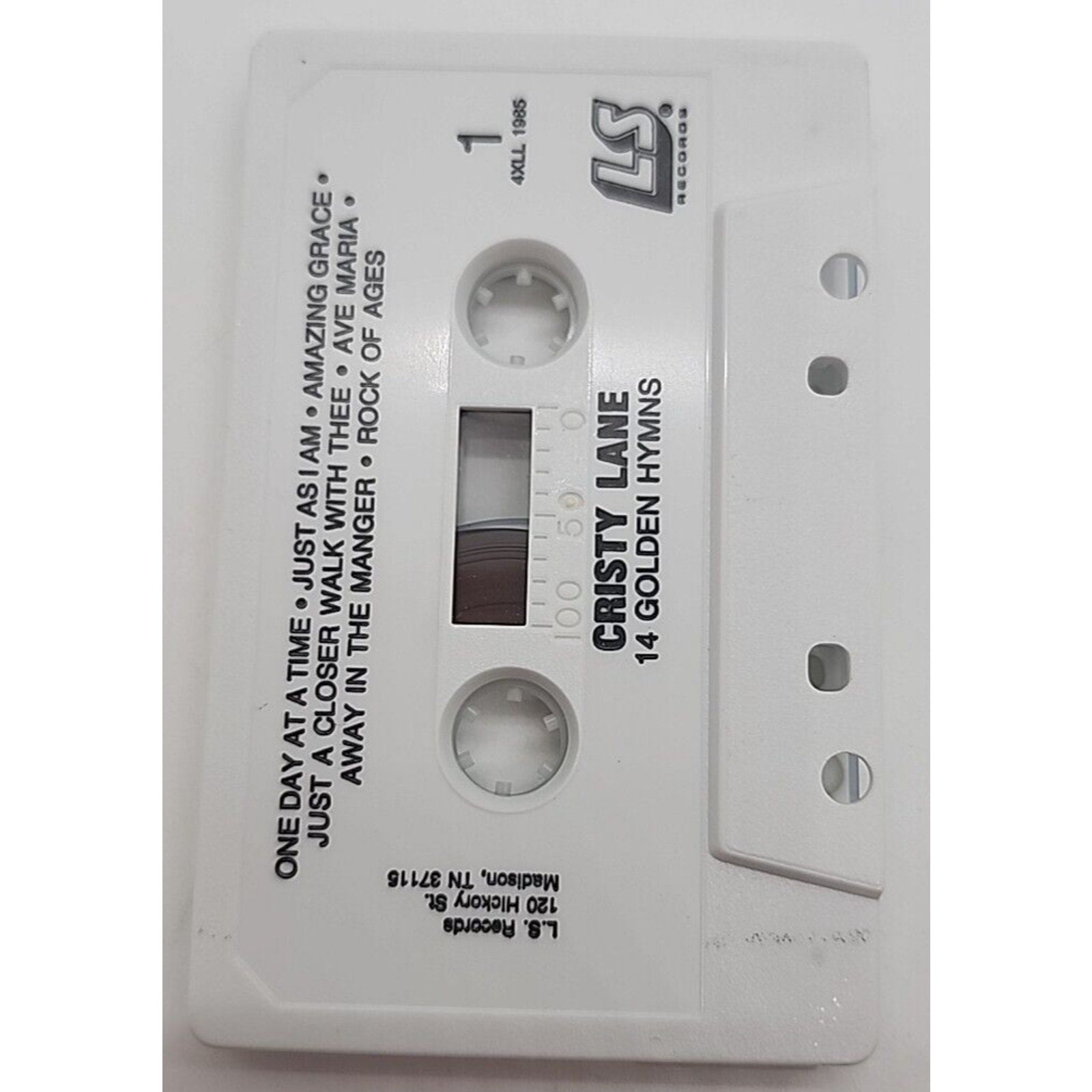 Cristy Lane 14 Golden Hymns (Cassette)