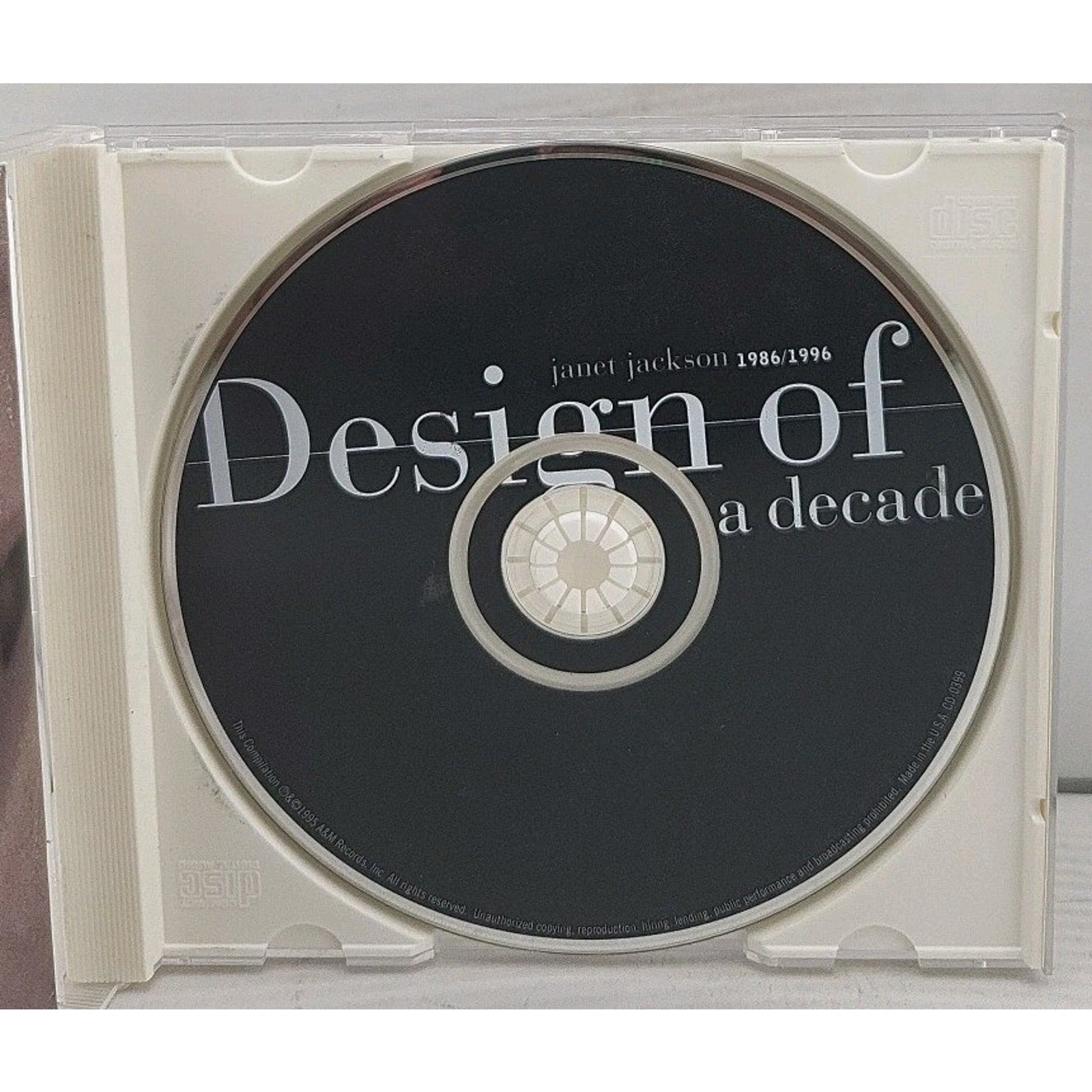 Janet Jackson- Design Of A Decade 1986-1996 CD