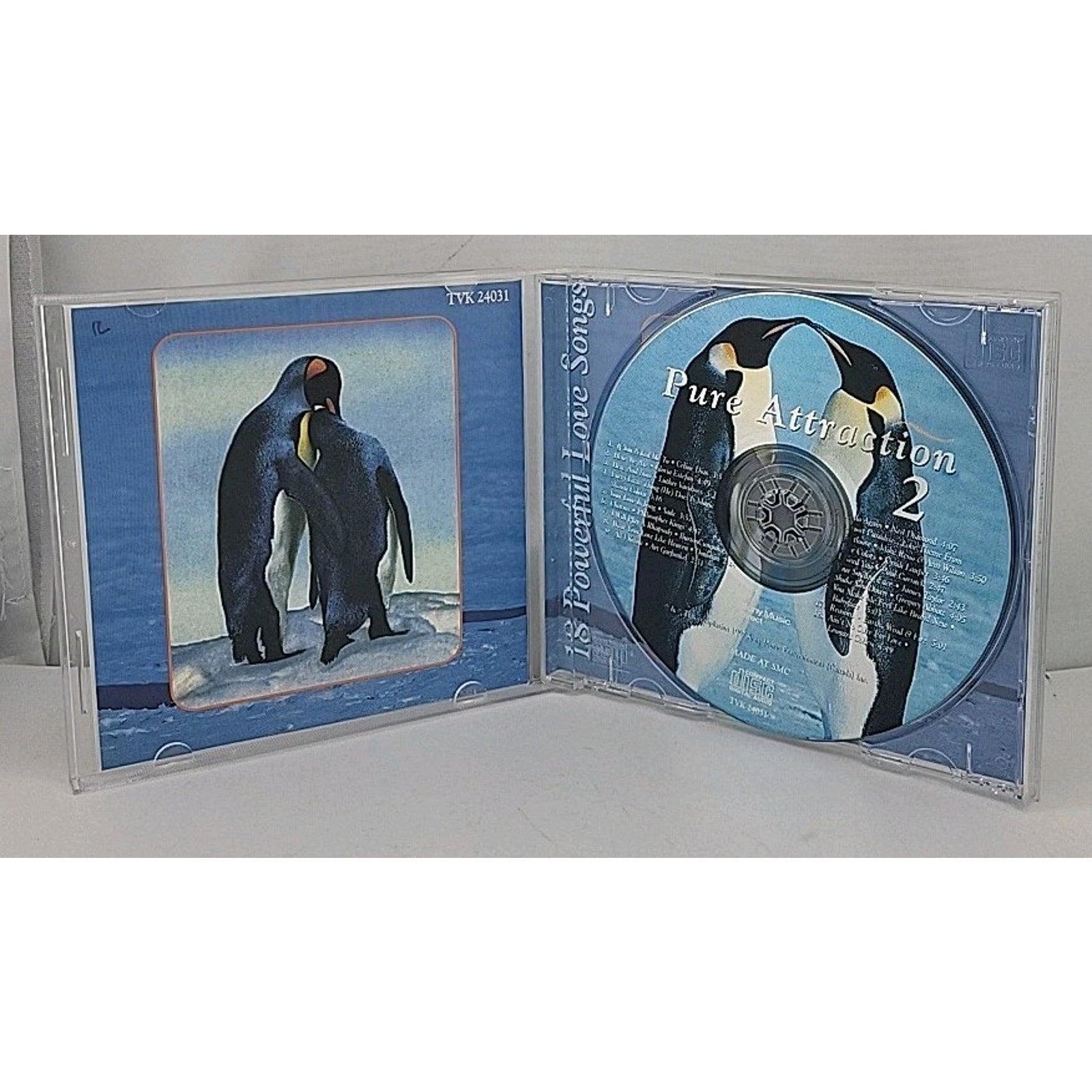 Pure Attraction 2, Eighteen Powerful Love Songs - Audio CD