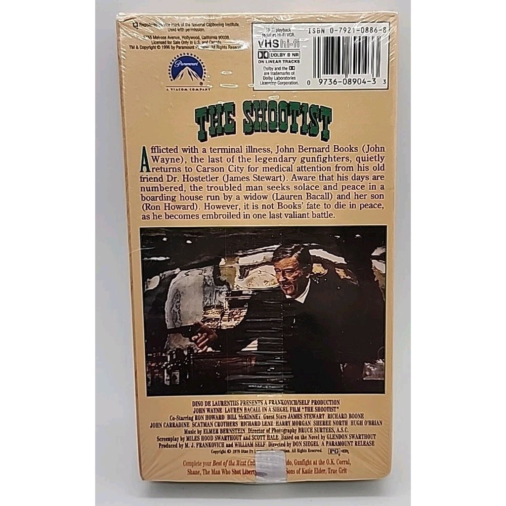 Shootist (VHS, 1976) *Brand New*