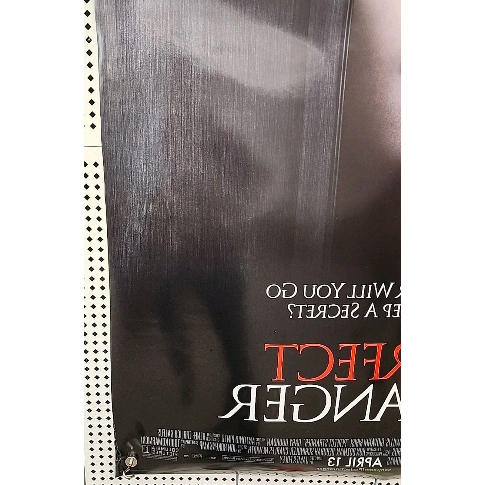 Perfect Stranger- Original DS Movie Poster - Willis 27x40