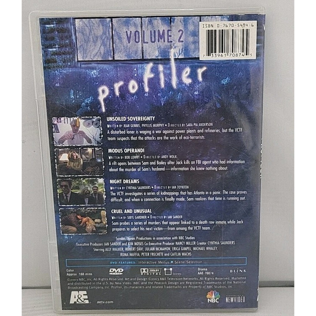 Profiler Vol. 2 DVD