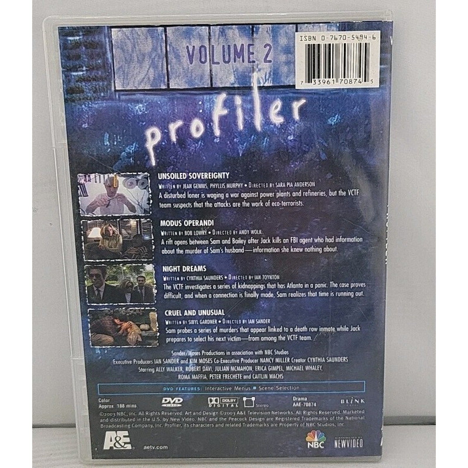 Profiler Vol. 2 DVD