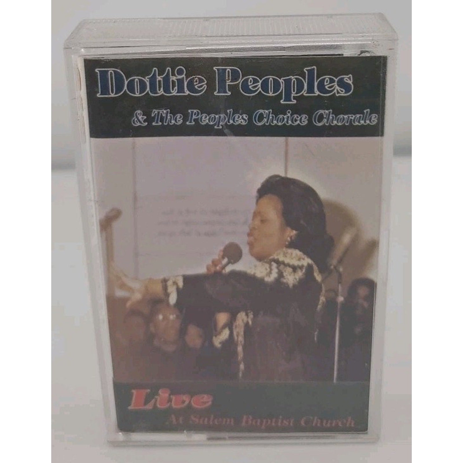 Live by Dottie Peoples (Cassette, 1993)