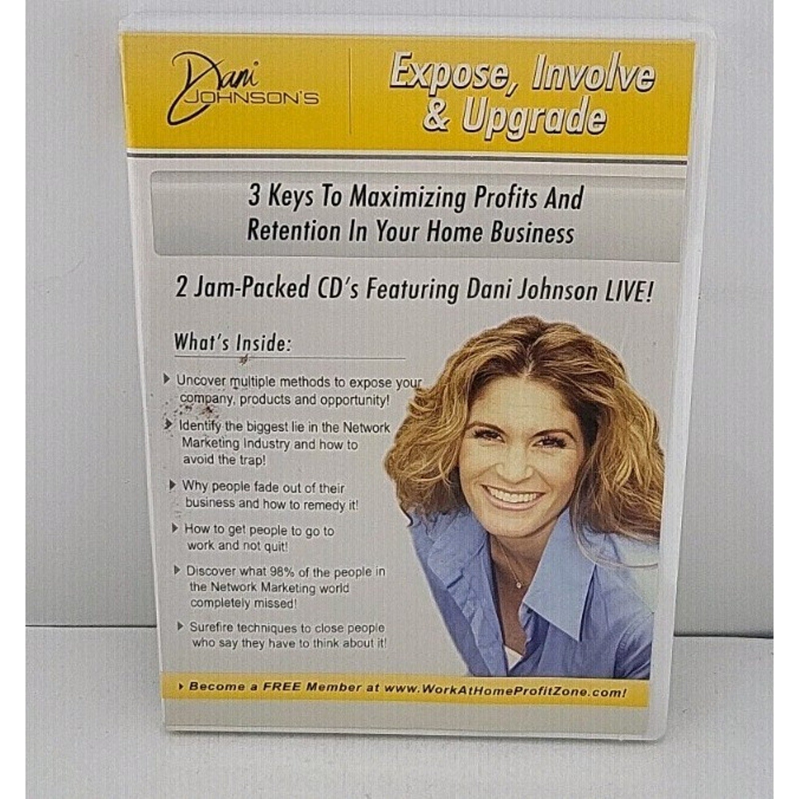 Expose, Involve And Upgrade 2 Jam- Packed CD's Featuring Dani Johnson LIVE! 2...
